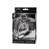 Captus Stainless Steel Locking Chastity Cage