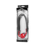 Hush Red Silicone Ball Gag Matte Finish - O/S