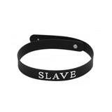 Slave Silicone Collar Black
