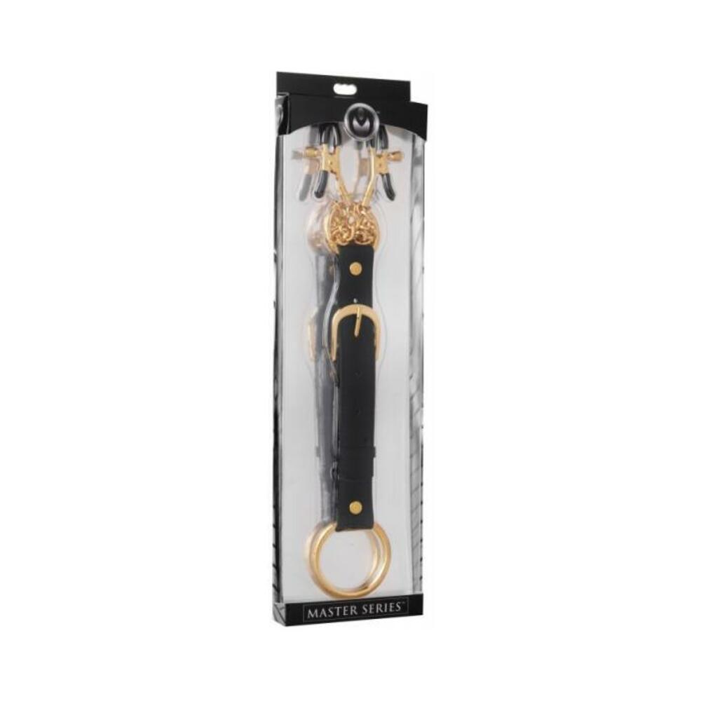 Penitentiary Nipple Clamps And Cock Ring Set