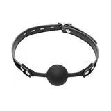 Premium Hush Silicone Comfort Ball Gag Black