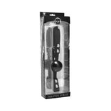 Premium Hush Silicone Comfort Ball Gag Black