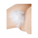 Tailz Fluffer Bunny Tail Glass Anal Plug