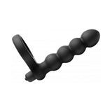 Double Fun Cock Ring With Double Penetration Vibe