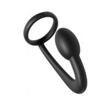 Prostatic Explorer Silicone Cock Ring And Prostate Plug