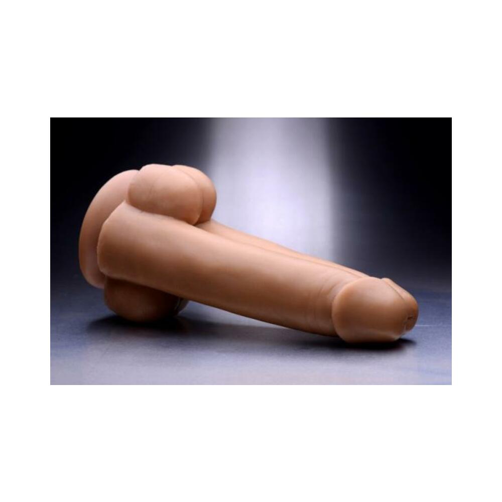Tom Of Finland Dual Dicks Double Dildo Beige