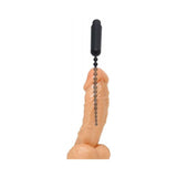 Dark Rod Vibrating Beaded Silicone Sound
