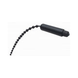 Dark Rod Vibrating Beaded Silicone Sound