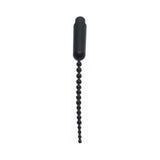 Dark Rod Vibrating Beaded Silicone Sound