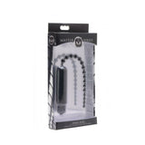 Dark Rod Vibrating Beaded Silicone Sound