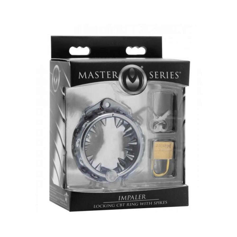 Impaler Locking CBT Ring With Spikes