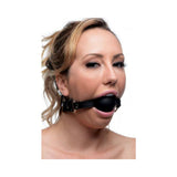 Strict XL 2 Inches Silicone Ball Gag Black O/S