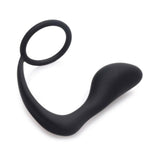 Explorer II Prostate Stimulator & Cock Ring Black