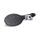 Spanking Rounded Paddle With Holes Black
