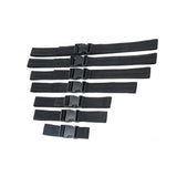 Subdued Full Body Straps Nylon Restraints Black