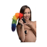 Tailz Rainbow Tail Silicone Butt Plug