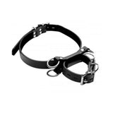 Frog Tie Kneeling Bondage Restraint System Black