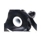 Infiltrator Hollow Strap On With 10 Inches Dildo Black