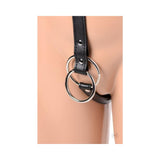 Male Full Body Harness Black Leather