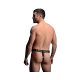 Strict Male Chastity Harness O/S Black Leather