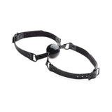 Doppleganger Silicone Double Mouth Gag Black