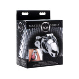 Rikers 24-7 Stainless Steel Locking Chastity Cage