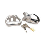 Rikers 24-7 Stainless Steel Locking Chastity Cage