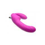 Royal Rider Vibrating Silicone Strapless Strap On Dildo
