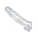 Size Matters Realistic Penis Enhancer + Ball Stretcher Clear