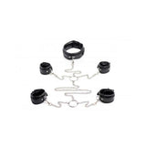 Strict Slave Bondage Shackle Set Black