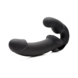 Urge Silicone Strapless Strap On With Remote Black