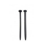 Hardware Nail & Screw Silicone Urethral Sounds Black