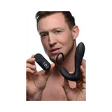 Silicone Prostate Vibrator And Strap With Remote Control