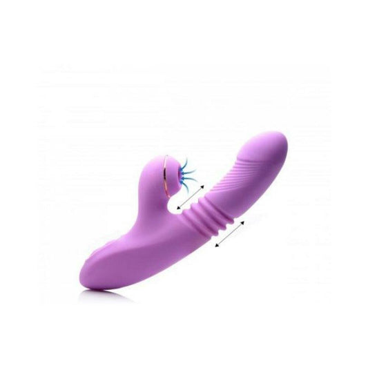 Shegasm Pro-Thrust Thrusting Suction Rabbit Vibrator