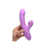 Shegasm Pro-Thrust Thrusting Suction Rabbit Vibrator