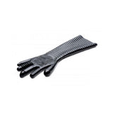 Pleasure Fister Extra Long Textured Fisting Glove Black