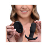 Under Control Anal Plug With Remote Control Black