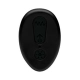 Under Control Anal Plug With Remote Control Black