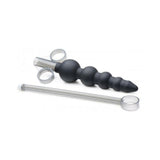 Silicone Graduated Beads Lubricant Launcher Black