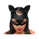 Black Cat Tail Anal Plug and Mask Set
