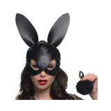 Bunny Tail Anal Plug and Mask Set