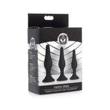 Triple Spire Tapered Silicone Anal Trainer Set