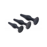 Triple Spire Tapered Silicone Anal Trainer Set