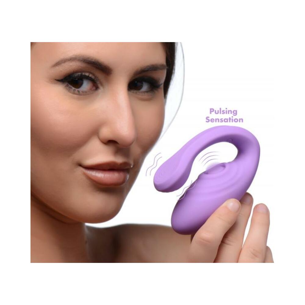 7x Pulse Pro Pulsating and Clit Stim Vibe With Remote