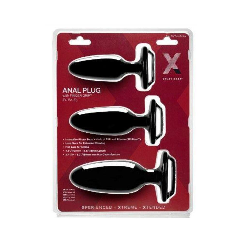 Xplay Finger Grip Plug Starter Kit- Plug #1 #2 #3