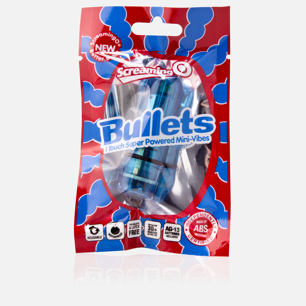 Screaming O Bullet - Blue - Each