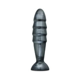 Jet Destructor Carbon Metallic Black Butt Plug