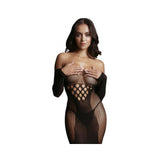 Shot Le Desir Long Sleeved Mini Dress Black O/s