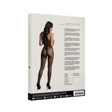 Shots Le Desir Net High Neck Bodystocking Black O/s