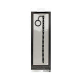 Shots Ouch Urethral Sounding Silicone Plug & Cock Ring Set - Black